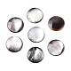 Natural Black Lip Shell Carved Cabochons&nbsp;SSHEL-T017-04B-1