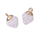 20Pcs Transaparent Glass Globe Pendants&nbsp;PW-WGB89E2-02-1