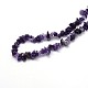 Natural Amethyst Beads Strands&nbsp;G-O049-C-23-3