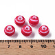 Opaque Striped Acrylic Beads&nbsp;MACR-S373-27D-03-4