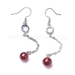 Cubic Zirconia Dangle Earrings&nbsp;EJEW-P179-04P-01