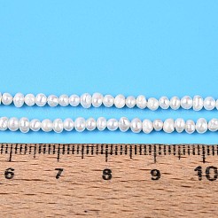 Natural Cultured Freshwater Pearl Beads Strands&nbsp;PEAR-T006-31
