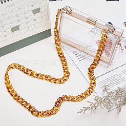 5 Strands 5 Color Handmade Acrylic Curb Chains&nbsp;AJEW-PH0001-88