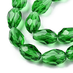 Glass Beads Strands&nbsp;LS-GLAA-R024-11x8mm-6
