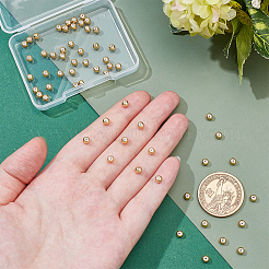 60Pcs Brass Beads&nbsp;KK-PH0012-58G-03