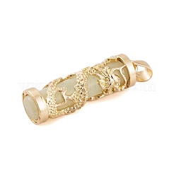 Synthetic Luminous Stone Column Pendants&nbsp;FIND-C058-01G-06