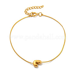 304 Stainless Steel Serpentine Chain Bracelets&nbsp;BJEW-H608-01G-J