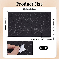 Polyester Clothing Patches&nbsp;PATC-GF0001-93B