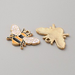 Alloy Enamel Pendants&nbsp;ENAM-WH0004-07KCG
