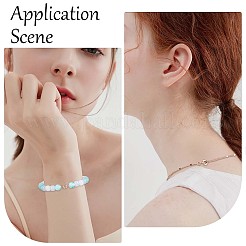 10Pcs 925 Sterling Silver Spring Ring Clasps&nbsp;STER-CN0001-22RG