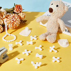 64Pcs 6 Styles Plastic Doll Joints&nbsp;KY-OC0001-36