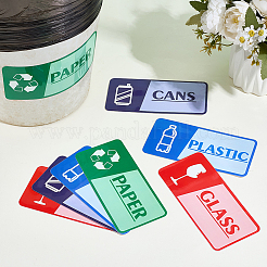 2Bags Rectangle Self-Adhesive Guide Label Stickers&nbsp;AJEW-SP0006-19