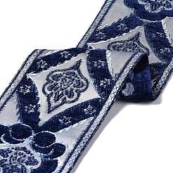 Flat Chenille Jacquard Woven Ribbons&nbsp;SRIB-XCP0001-17C