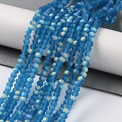 Imitation Jade Glass Beads Strands&nbsp;EGLA-YW0003-19A-23