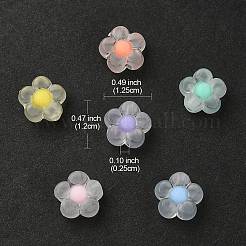30Pcs 6 Colors Transparent Acrylic Beads&nbsp;TACR-YW0001-96