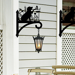 Iron Hanging Plant Hanger Bracket&nbsp;HJEW-WH0095-023