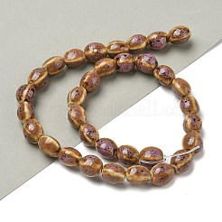 Handmade Porcelain Beads Strands&nbsp;PORC-B002-14