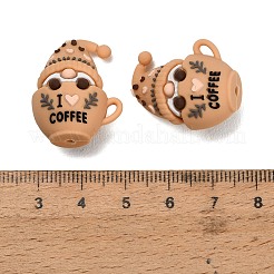 Cooffee Theme Silicone Beads&nbsp;SL-CBA6E44-01D