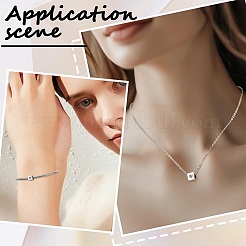 Sterling Silver Beads&nbsp;STER-WH20009-04W-P