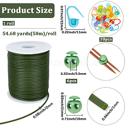 30Pcs Eco-Friendly ABS Plastic Knitting Crochet Locking Stitch Markers Holder&nbsp;IFIN-SC0001-96E