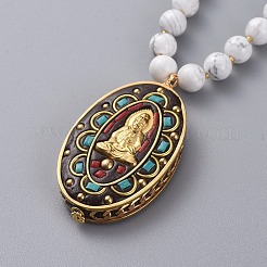 Buddhist Jewelry&nbsp;NJEW-JN02656-02