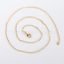 304 Stainless Steel Chain Necklaces&nbsp;MAK-N016-11G