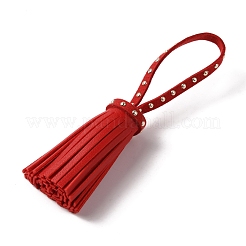 PU Leather Tassel Pendants&nbsp;FIND-WH0061-19D