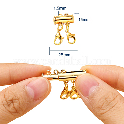 2 Set 2 Style Alloy Magnetic Slide Lock Clasps&nbsp;FIND-YW0001-25