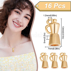 16Pcs Brass Charms&nbsp;KK-GO0001-51