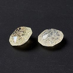 Crackle Moonlight Style K9 Glass Rhinestone Cabochons&nbsp;RGLA-J020-B-IO