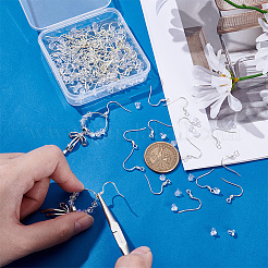 100Pcs 304 Stainless Steel Earring Hooks&nbsp;STAS-UN0036-31