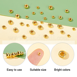 30Pcs 3 Style 925 Sterling Silver Spacers Beads&nbsp;STER-PH0001-10