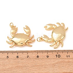 Brass Pendants&nbsp;KK-CBA2F11-12C-G