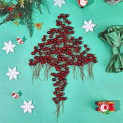 200Pcs Plastic Simulated Berries&nbsp;AJEW-CP0009-92B