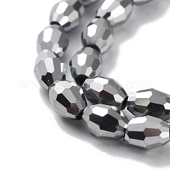 Electroplate Glass Beads Strands&nbsp;GC881Y-2