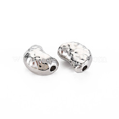 Rack Plating Alloy Beads&nbsp;PALLOY-S125-112P
