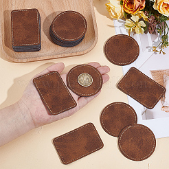 30Pcs 2 Styles PU Leather Labels&nbsp;DIY-CL0001-55