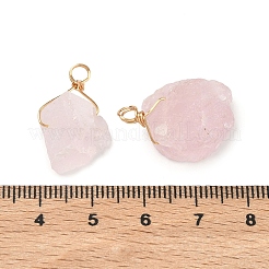 Natural Rose Quartz Pendants&nbsp;G-FG0001-13
