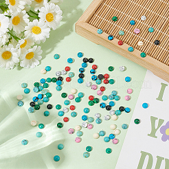 130Pcs 13 Styles Gemstone Cabochons&nbsp;G-GO0001-70