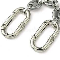 304 Stainless Steel Oval Link Bag Extender Chains&nbsp;AJEW-BA00131