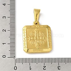 PVD Vacuum Plating 304 Stainless Steel Pendants&nbsp;STAS-B069-10G