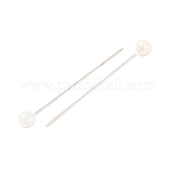 White Color Platinum Plated Ball Head Pins&nbsp;X-NEED-D002-1