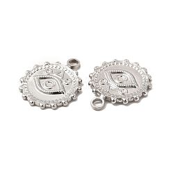 Tarnish Resistant 304 Stainless Steel Pendant Cabochon Settings&nbsp;STAS-E182-09P