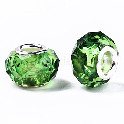 Transparent Resin European Beads&nbsp;RPDL-T003-003-B05