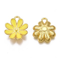 Rack Plating Alloy Enamel Pendants&nbsp;ENAM-S122-65