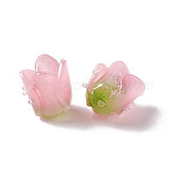 Tulip Opaque Acrylic Beads&nbsp;X-SACR-G022-01A