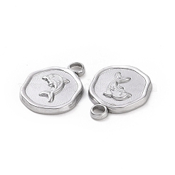 Non-Tarnish 304 Stainless Steel Pendants&nbsp;STAS-C003-04P