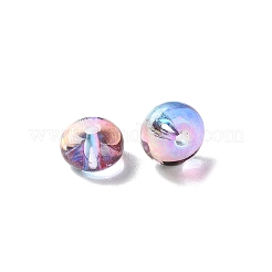 Baking Paint Transparent Glass Beads&nbsp;X-DGLA-S116-01J