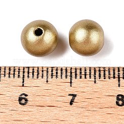 Matte Style Spray Painted Acrylic Beads&nbsp;ACRP-S669-8mm-02-1