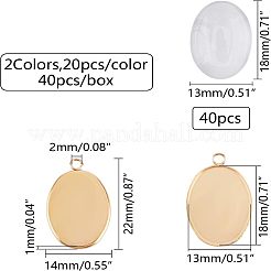 DIY Oval Pendants Making Kits&nbsp;DIY-UN0001-92